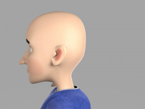 cartoon man 3D Model