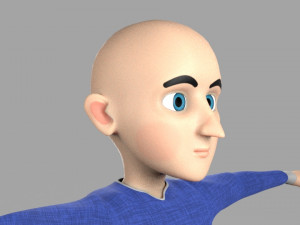 cartoon man 3D Model