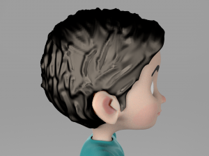 cartoon kid 3D मॉडल