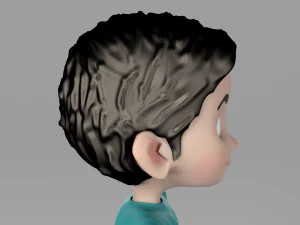 cartoon kid 3D Model