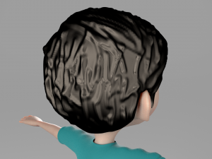 cartoon kid 3D मॉडल