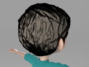 cartoon kid 3D Model
