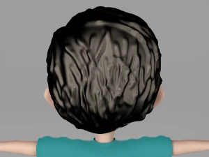 cartoon kid 3D Model