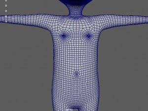 cartoon kid 3D Model