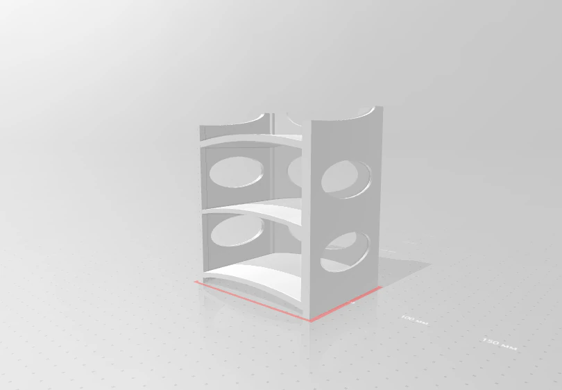 sponge shelf 3D Model .c4d .max .obj .3ds .fbx .stl .blend 