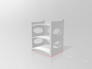 sponge shelf 3D Модель