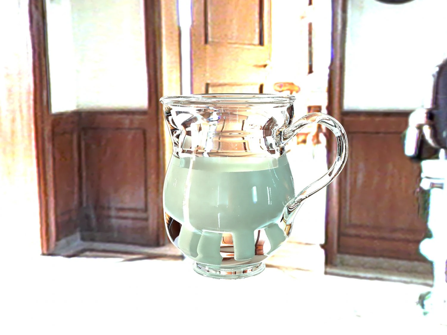 jug of milk 3D Model .c4d .max .obj .3ds .fbx .stl .blend 