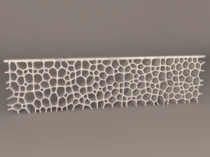 prateleira baixa voronoi Modelo 3D