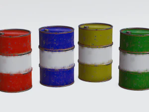 бочки 3D Модель