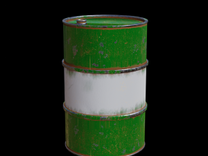 barrels 3D 模型