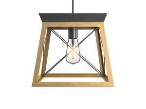 delon light lantern geometric pendant Modèle 3D