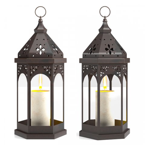 classic lantern 3D 모델 .c4d .max .obj .3ds .fbx .stl .blend 