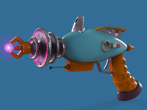 Retro-futuristic sci-fi 3D प्रिंट मॉडल