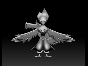Captain Red Bird 3D प्रिंट मॉडल