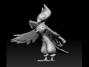 Captain Red Bird Modelo de Impressão 3D