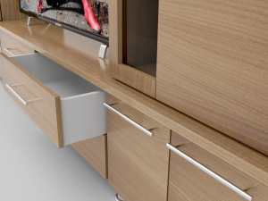 living room furniture set Modelo 3D