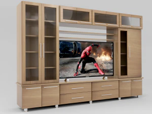 living room furniture set 3D Model