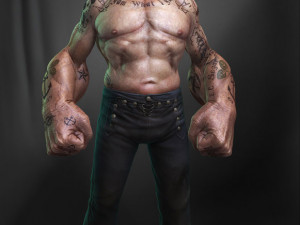 popeye 3D मॉडल