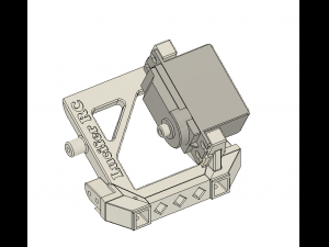 trx4 bumper mount servo winch 3D Print Model