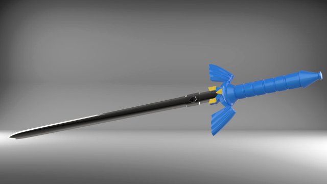 zelda sword Modello 3D .c4d .max .obj .3ds .fbx .stl .blend 