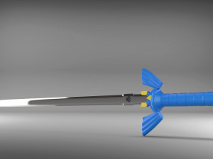 zelda sword Modello 3D