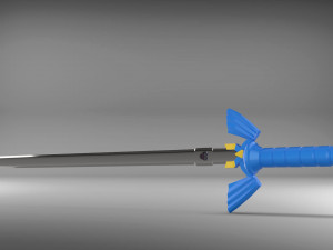 zelda sword Modello 3D