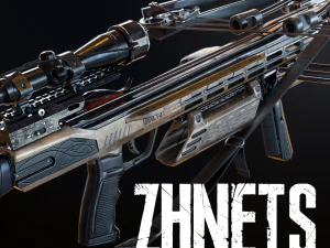 弩 zhnets 3D 模型