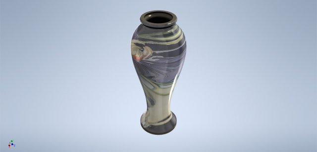 vase 3D Model .c4d .max .obj .3ds .fbx .stl .blend 