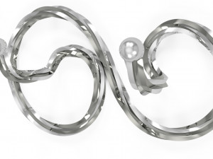 beautiful wrought iron hanger 3D 模型