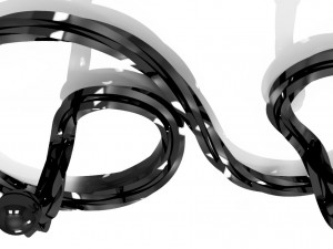 beautiful wrought iron hanger 3D Model