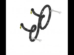 beautiful wrought iron hanger 3D Model