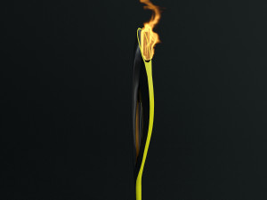 torch low poly low-poly Modelo 3D