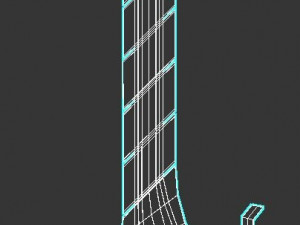 futuristic katana 3D Model
