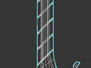 futuristic katana 3D Model