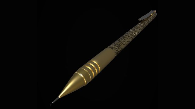 pen 3D 모델 .c4d .max .obj .3ds .fbx .stl .blend