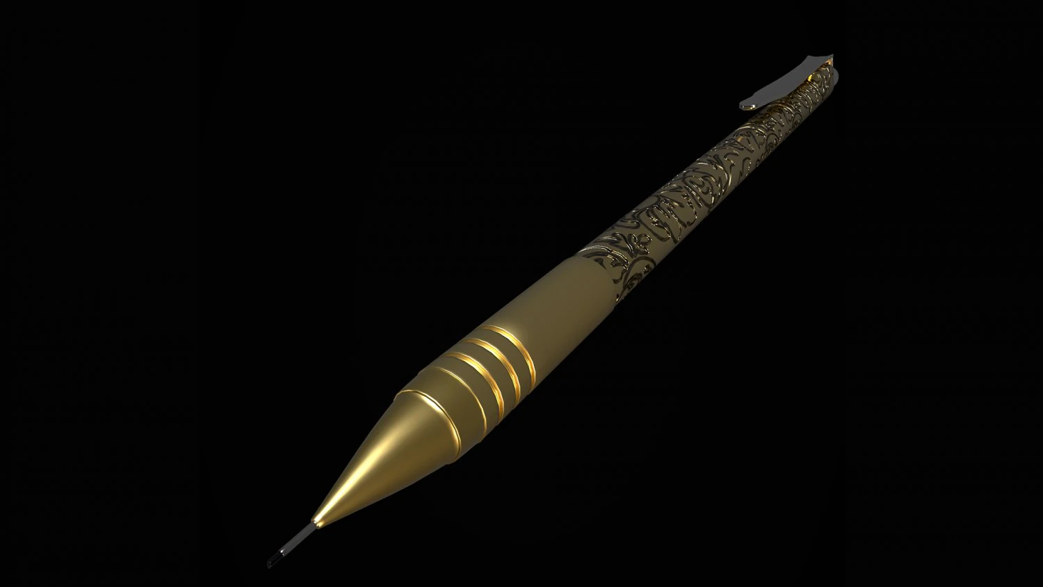 pen 3D Model .c4d .max .obj .3ds .fbx .stl .blend 