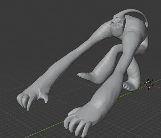 jumping zac - league of legends 3D Print Model .c4d .max .obj .3ds .fbx .stl .blend
