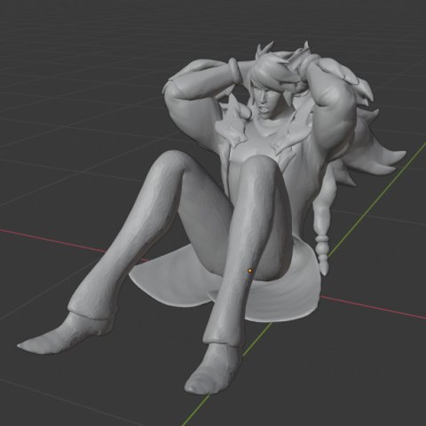 sett doing abs - league of legends 3D Принт Модель .c4d .max .obj .3ds .fbx .stl .blend 