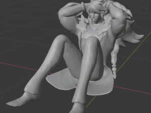 sett doing abs - league of legends 3D Print Model