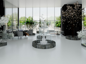 3D Revit Office building interior design 3D Model