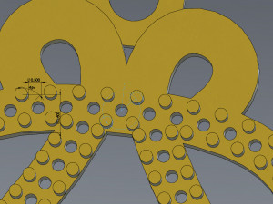 moroccan khmissa pendant and motif stl and dxf 3d print model 3D Druckmodell