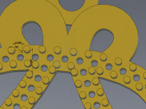 moroccan khmissa pendant and motif stl and dxf 3d print model 3D Print Model