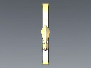 collection of 5 lys flower fleur de lys Modelo de impresión 3D