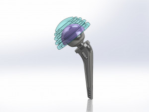 prosthetic hip joint 3d print model Modèles 3D en vedette
