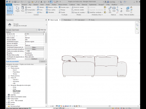 sofa revit high quality s Modelo 3D