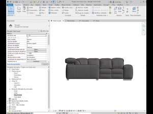 sofa revit high quality s Modelo 3D