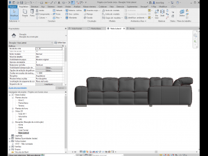sofa revit high quality s Modelo 3D