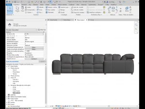 sofa revit high quality s 3D Model