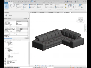 sofa revit high quality s 3D Model