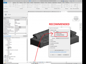 sofa revit high quality s Modelo 3D